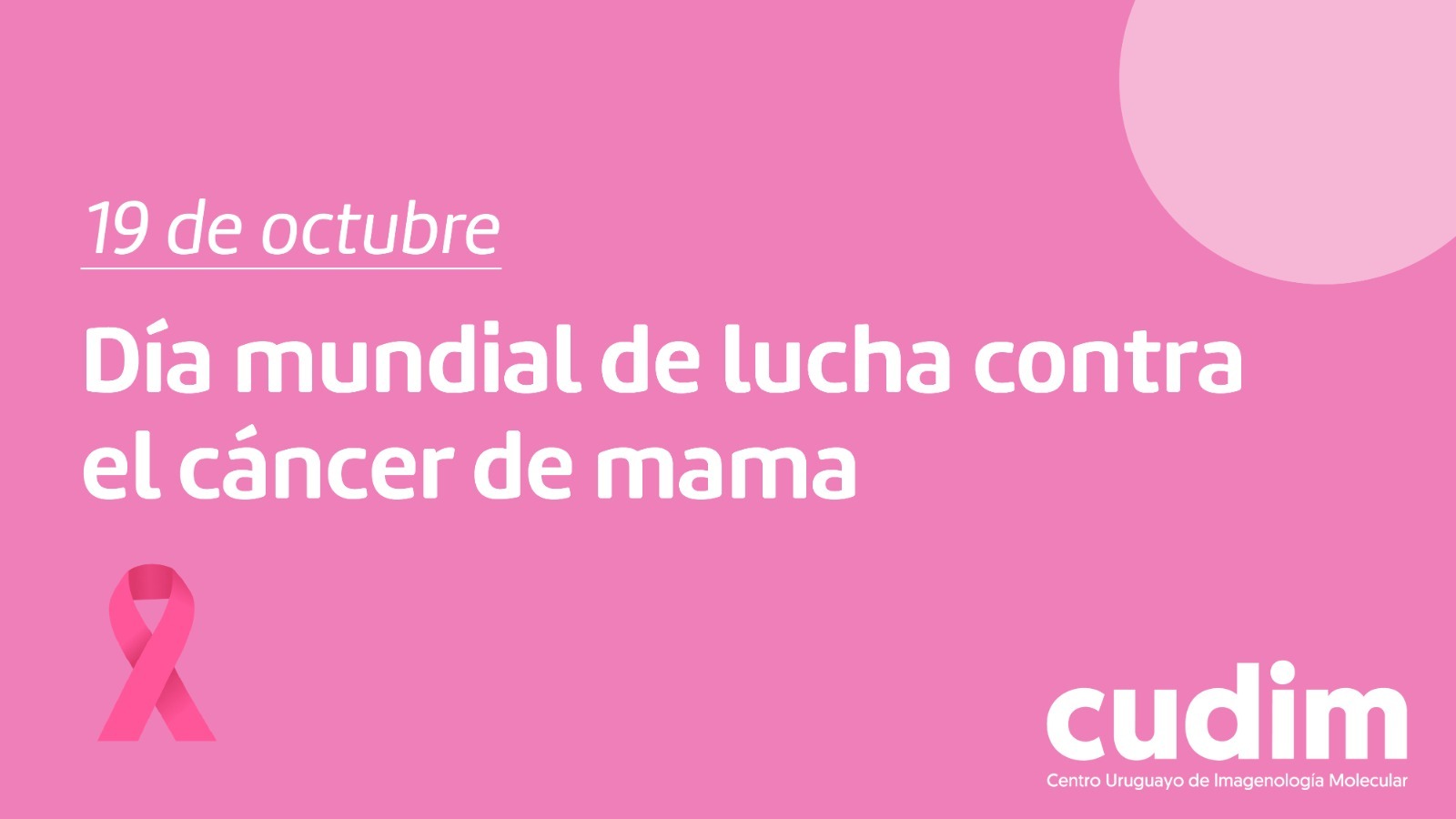 Día Mundial de Lucha contra Cáncer de Mama